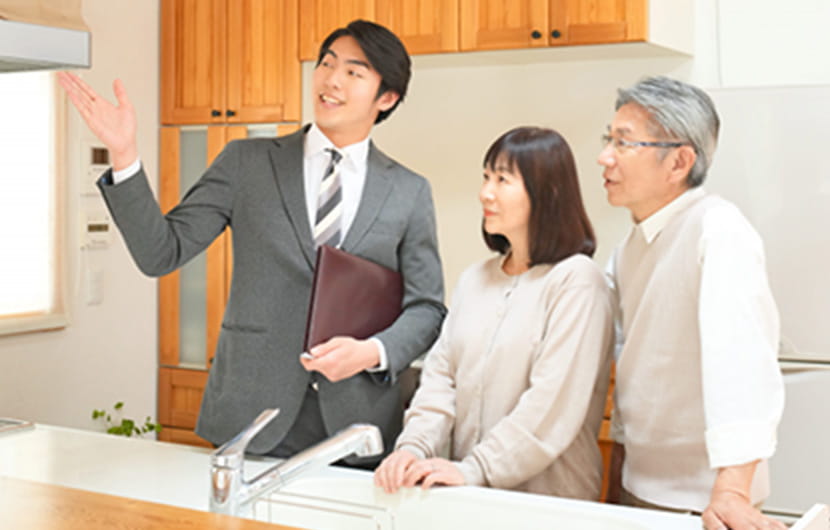 営業担当者の対応が迅速かつ丁寧